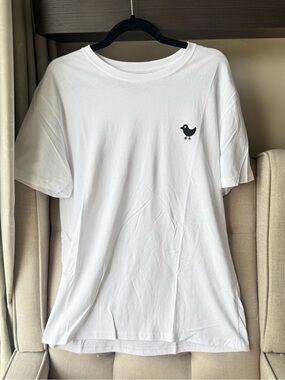 Bad Birdie Men’s Size Large White Bad Tee